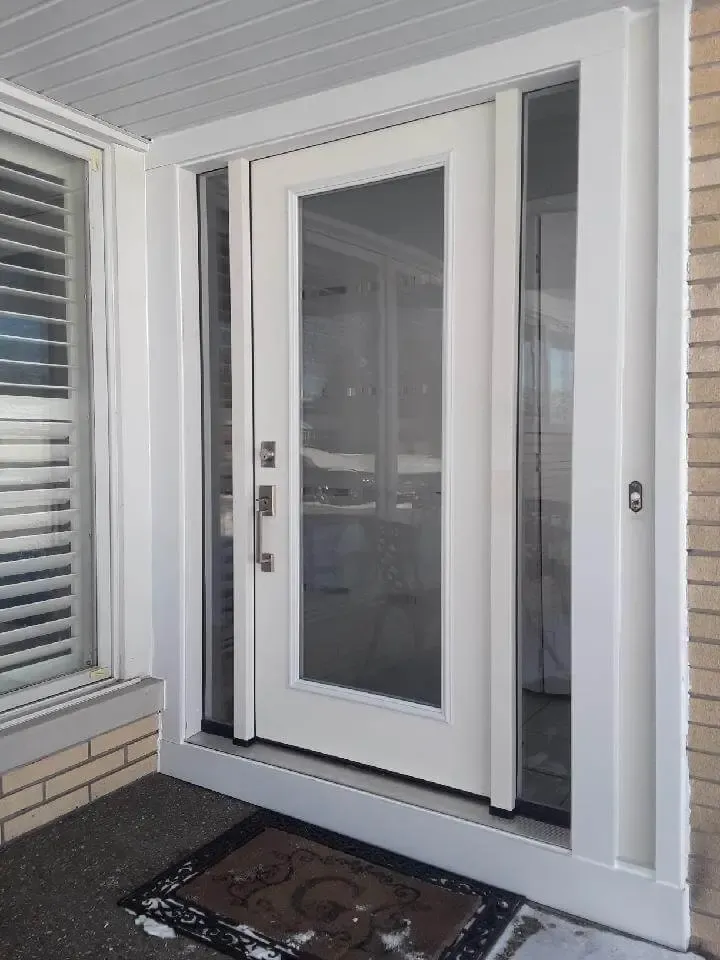 Glass-Panel Entry Door