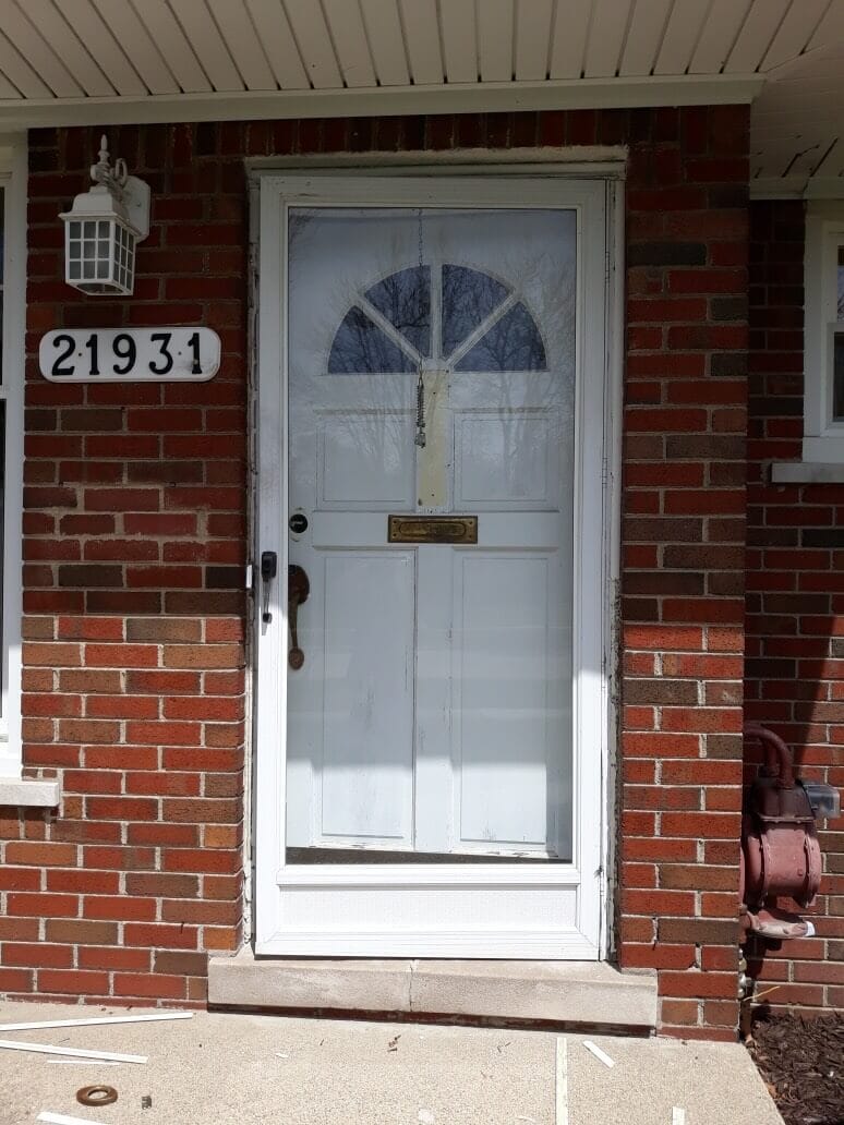 Door — before
