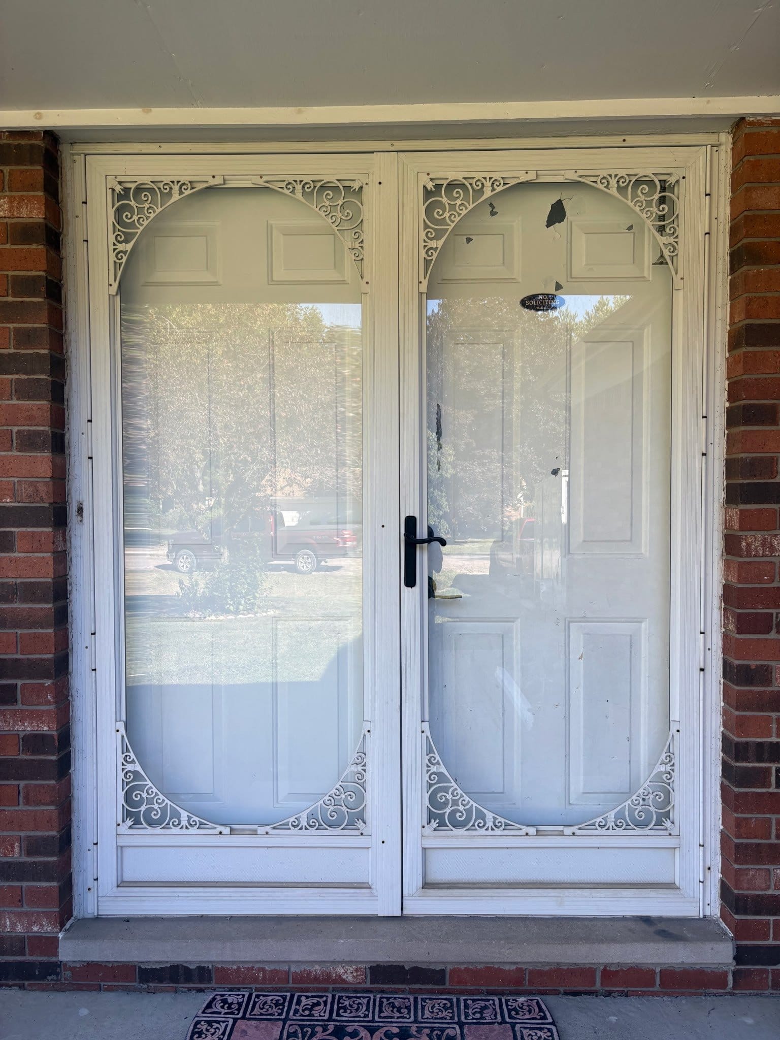 Recent door — before